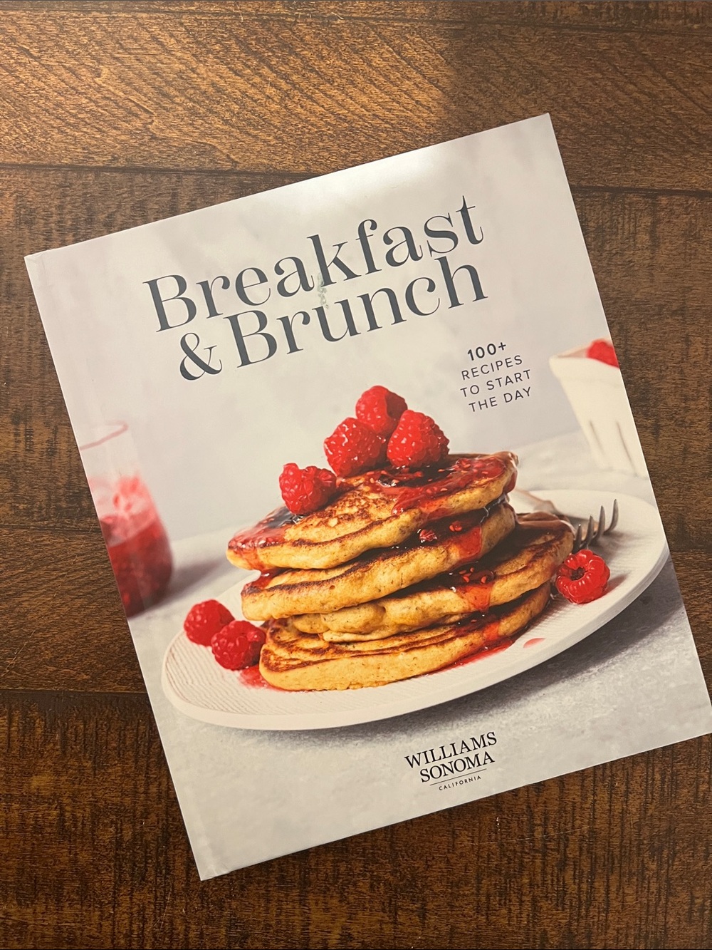 Williams Sonoma Breakfast & Brunch Cookbook - White Cover with Red Accents